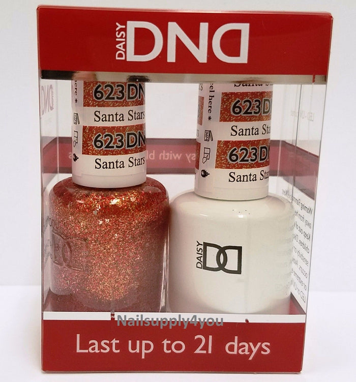 DND Matching Soak Off Gel and Nail Polish (#622 - #637)