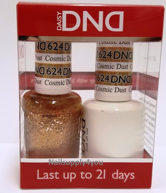 DND Matching Soak Off Gel and Nail Polish (#622 - #637)