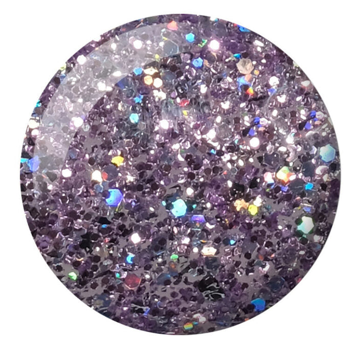 DND Polish Duo Super Glitter - Lavender Aura 912
