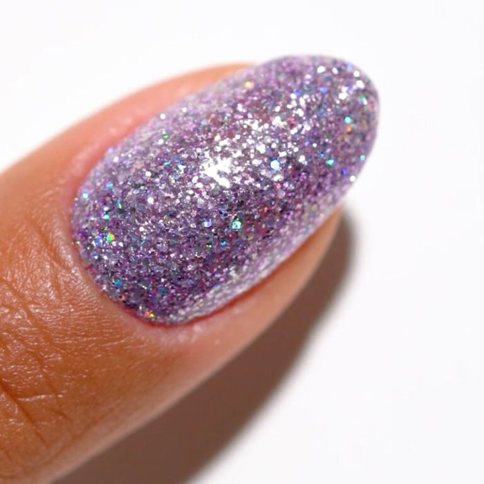DND Polish Duo Super Glitter - Lavender Aura 912