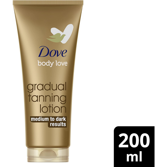 Dove Summer Revived Medium to Dark Gradual Tanning Lotion 200 ml (T)