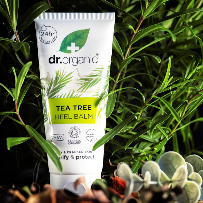 Dr Organic Tea Tree Heel Balm 100ml (T)