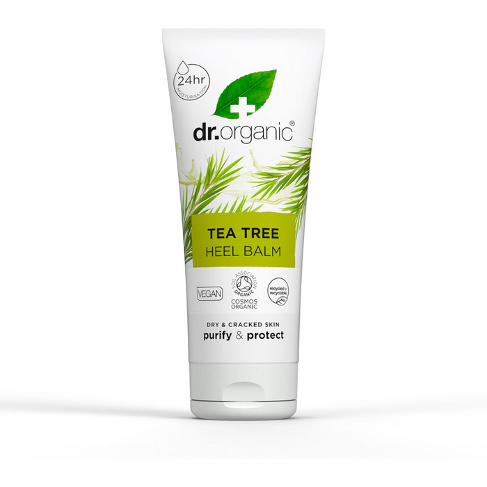 Dr Organic Tea Tree Heel Balm 100ml (T)