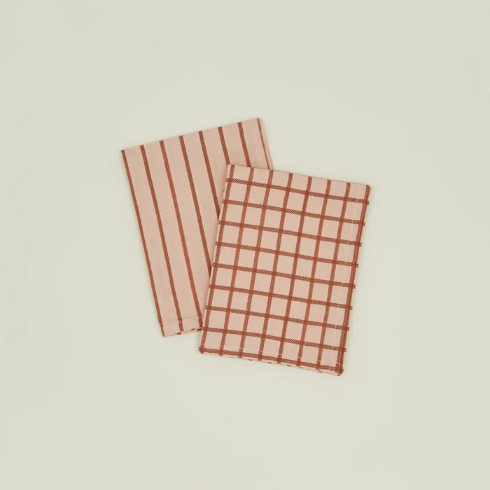 Essential Yarn Dyed Dish Towel Set of 2