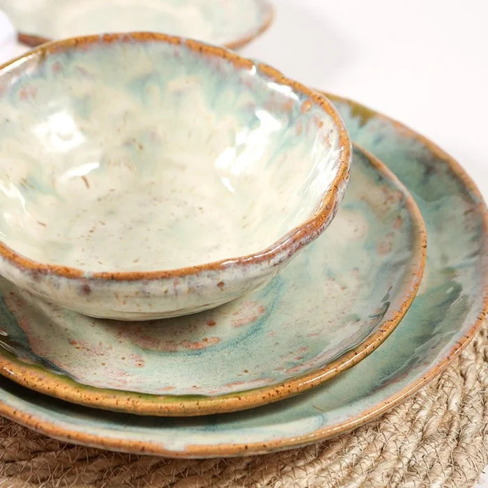 Etta B Pottery Chip & Queso Bowl