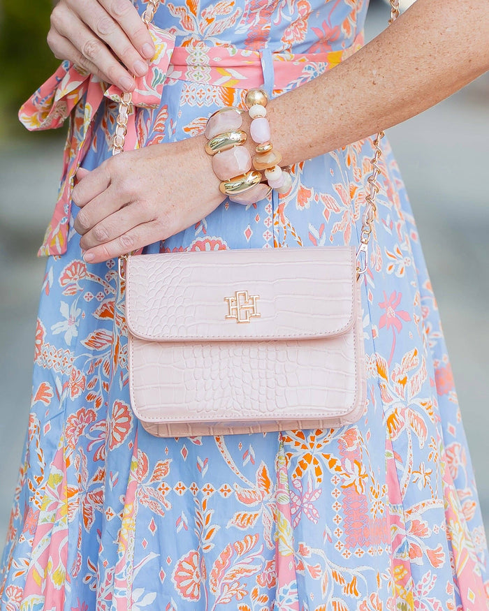 Evelyn Crossbody Blush EC
