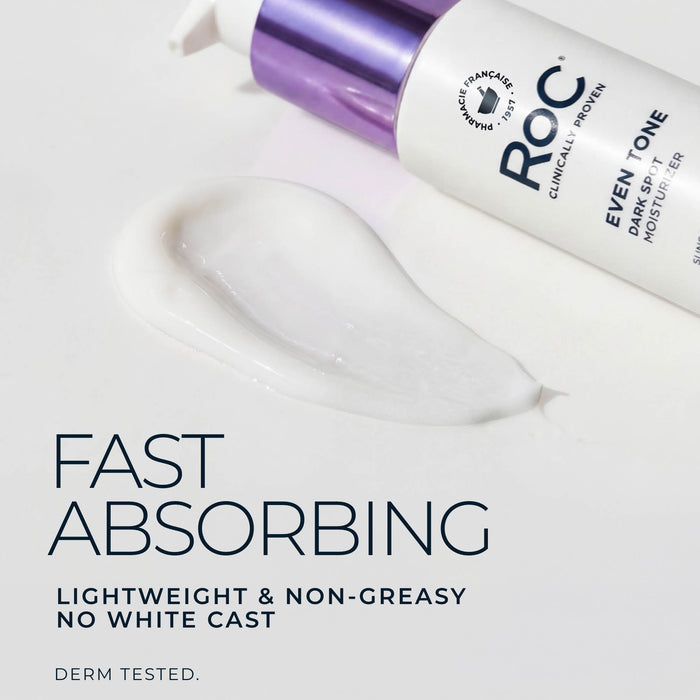 fast absorbing lightweight non-greasy no white cast