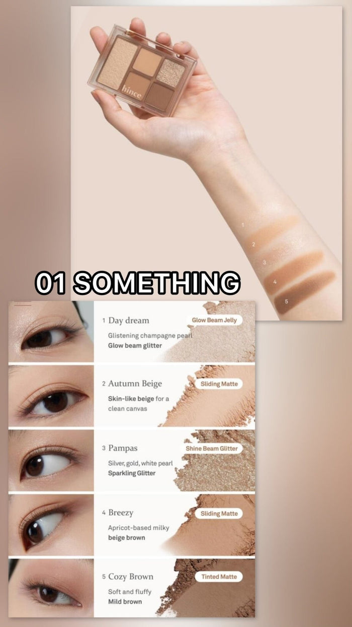 Hince All - Around Eye Palette 6.4g لوحة العين الشاملة من Hince - Princess Cosmetics Qatar