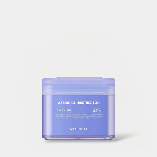 Mediheal Watermide Moisture Pad (100 pads) ميديهيل ووترميد وسادة ترطيب - Princess Cosmetics Qatar