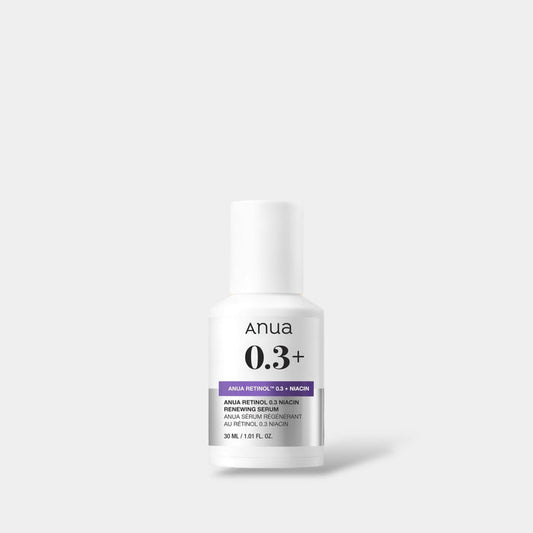 Anua Nano Retinol 0.3% + Niacin Renewing Serum 30ml أنوا نانو ريتينول 0.3٪ + سيروم تجديد النياسين - Princess Cosmetics Qatar