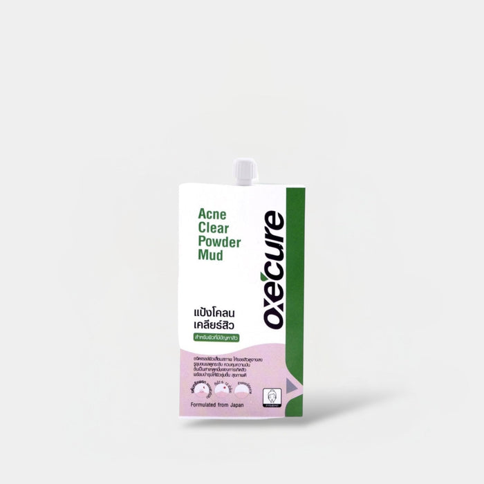 Oxecure Acne Clear Powder Mud 5g مسحوق الطين أوكسيكيور لعلاج حب الشباب - Princess Cosmetics Qatar
