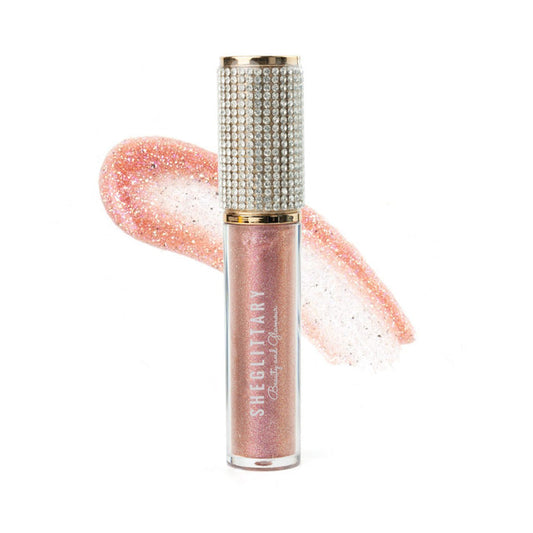 SHEGLITTARY Glitter Lip Gloss - long-Lasting & Waterproof Shine - SHEGLITTARY