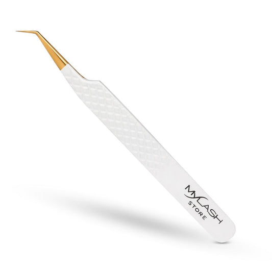 Fibre Tip 45 Degree Lash Tweezers