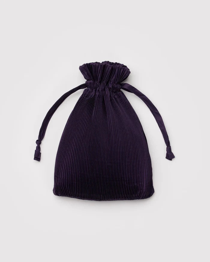 Fig Pleated Baggu