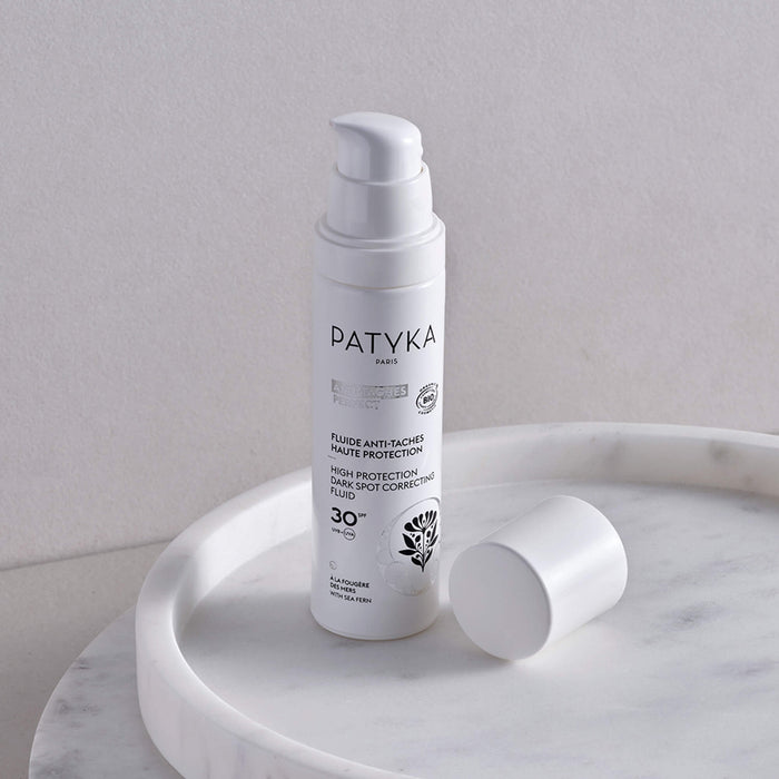 #seo Fluide anti tâches Haute Protection SPF30
