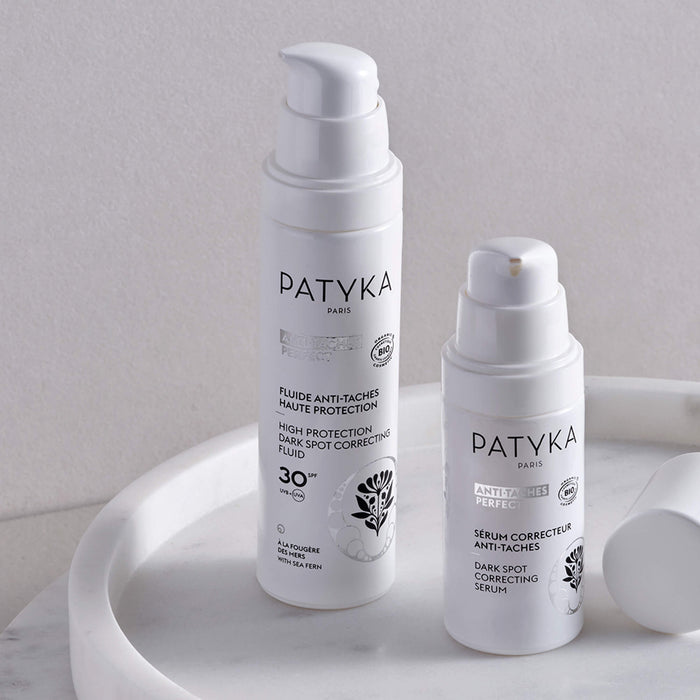 #seo Fluide anti tâches Haute Protection SPF30