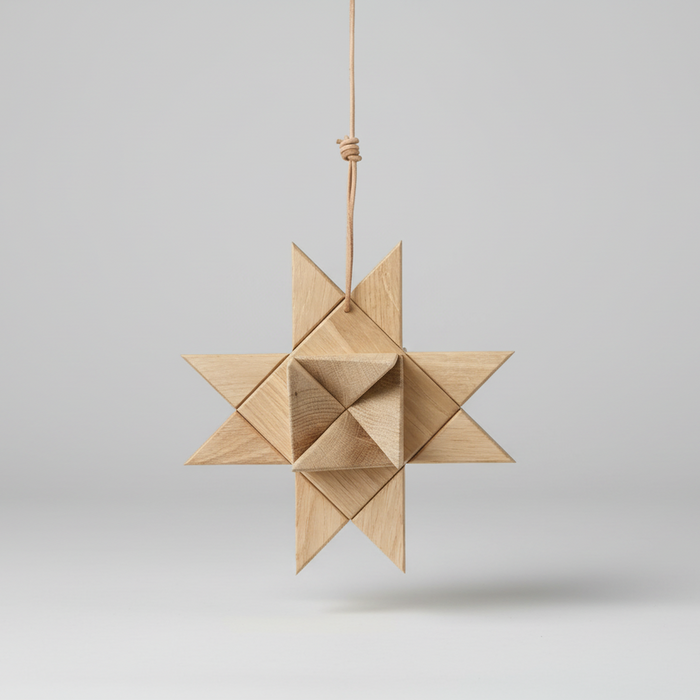 Fröbel Star Hanging Oak