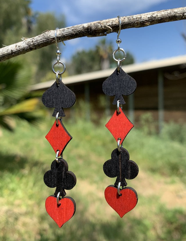 Full House Earrings # 1179
