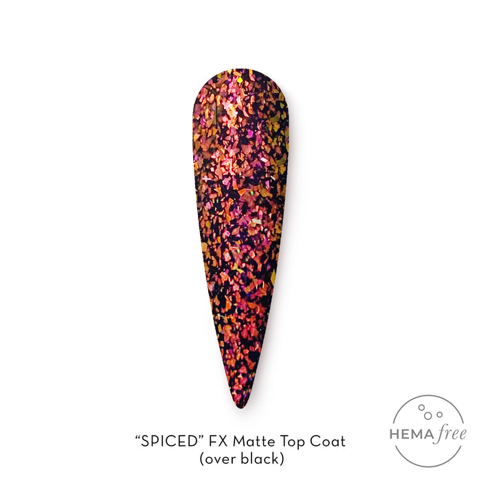 FX Matte Flake Topcoat ~ Spiced | FX by Fuzion