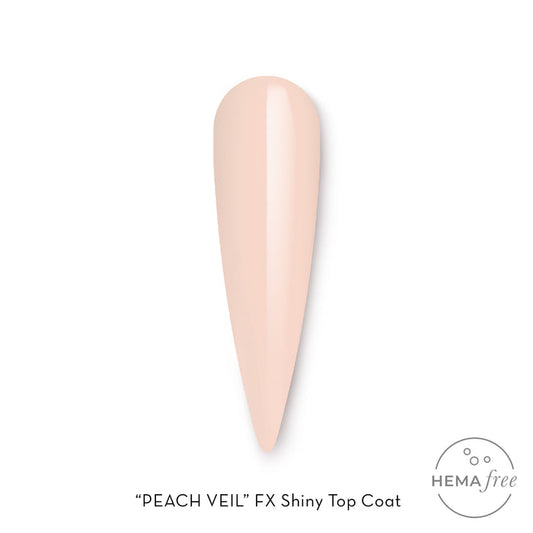 FX Veil Top Coat ~ Peach | FX by Fuzion 15ml