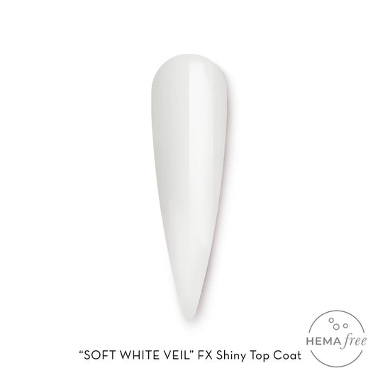 FX Veil Top Coat ~ Soft White | FX by Fuzion 15ml