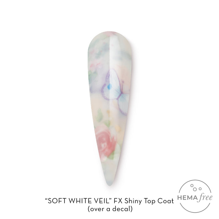 FX Veil Top Coat ~ Soft White | FX by Fuzion 15ml