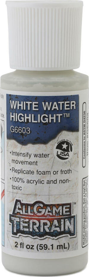 All Game Terrain White Water Highlight (2oz)