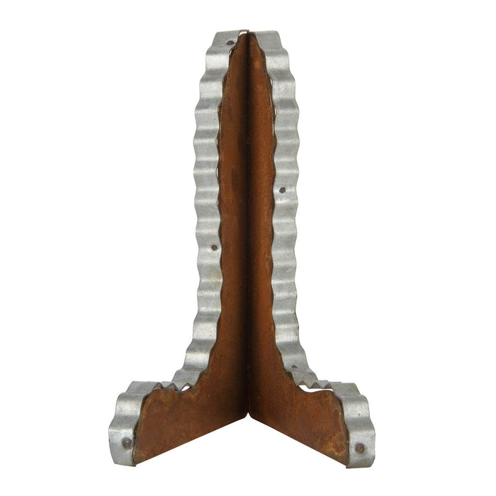 Galvanized Rust Easel