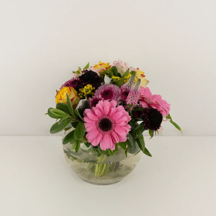 Garden Rainbow Flower Centerpieces Vase - Image