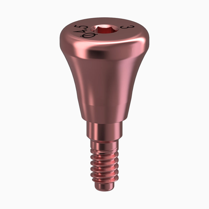 GENESIS ACTIVE™ Conical Healing Abutment, Concave, Ø4.5, H3.0mm