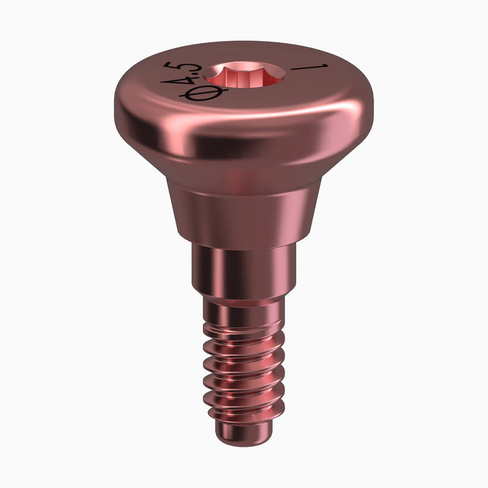 GENESIS ACTIVE™ Conical Healing Abutment, Flared, Ø4.5, H1.0mm