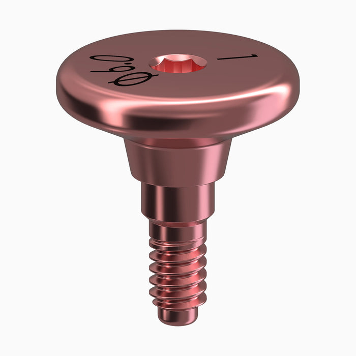 GENESIS ACTIVE™ Conical Healing Abutment, Flared, Ø6.0, H1.0mm