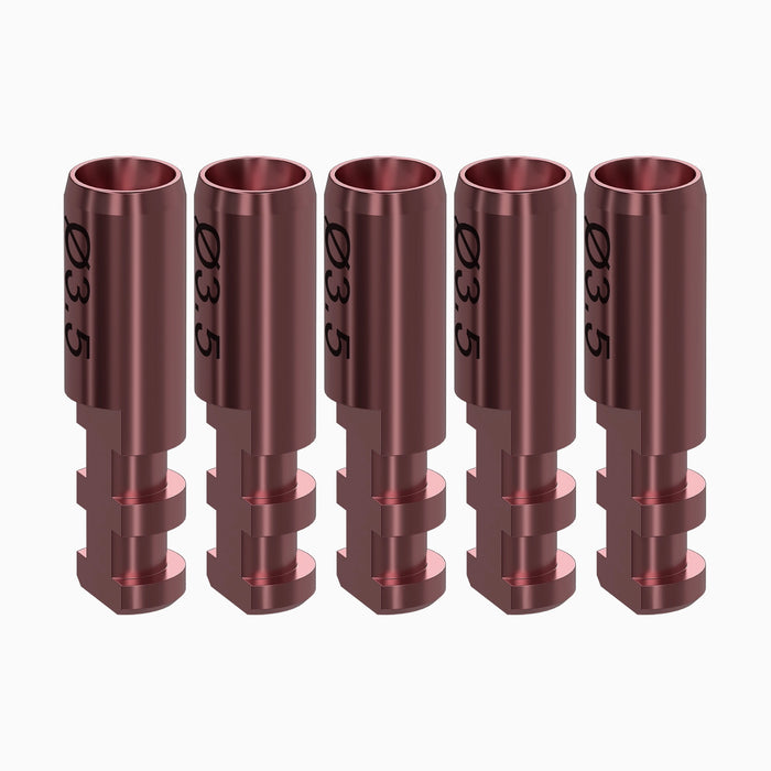 GENESIS ACTIVE™ Conical Implant Analog, Ø3.5 - (5 Pack)