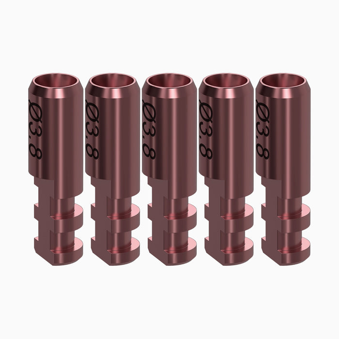GENESIS ACTIVE™ Conical Implant Analog, Ø3.8 - (5 Pack)