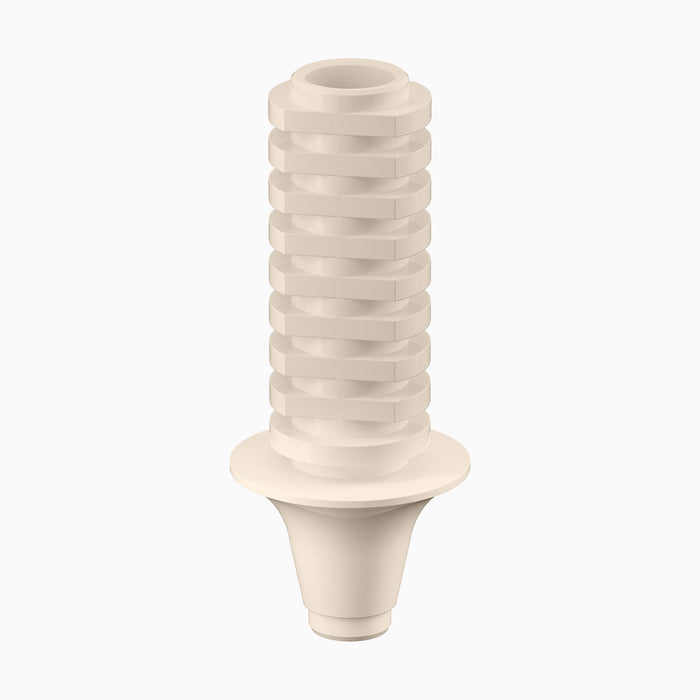 GENESIS ACTIVE™ Conical PEEK Temporary Abutment, Concave, Ø6.0, H2.0mm, Non-Engaging