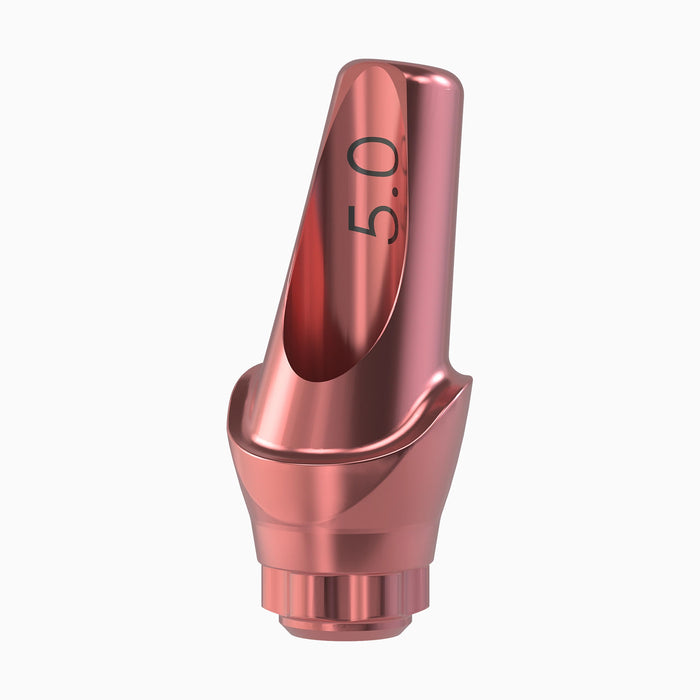 GENESIS® Esthetic Abutment, 15° Angled, Contour, D4.5, F5.0 x C1.5 mm