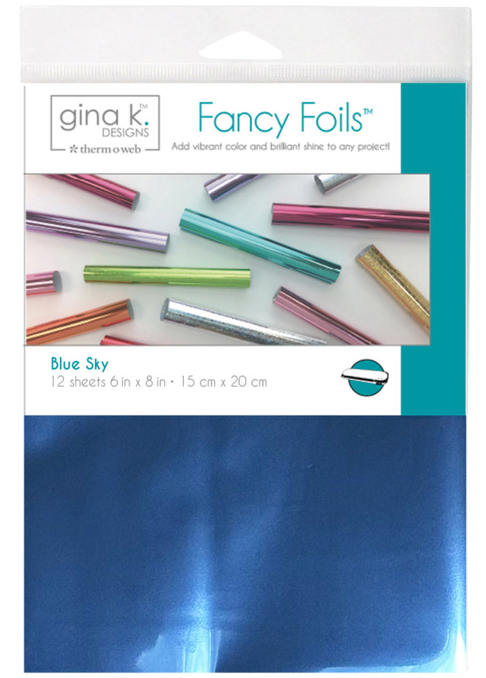 Gina K Designs - Fancy Foil 6"X8" - 12/Pkg - Black Onyx. Add sparkle and shine with Fancy Foils. Available at Embellish Away located in Bowmanville Ontario.
