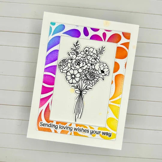 Gina K. Designs - Stamp Set - Love You, Need You. Measures 4" X 4". Available at Embellish Away located in Bowmanville Ontario Canada. Example by Gina K. Designs.