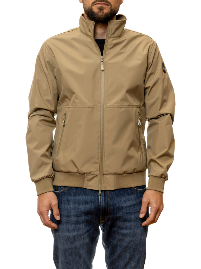 CENSURED giubbino nylon marrone JMC-159 THP04-04