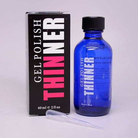 Glam&Glits - Soak Off Gel Polish Gel Nail THINNER for all gels 2oz/60ml