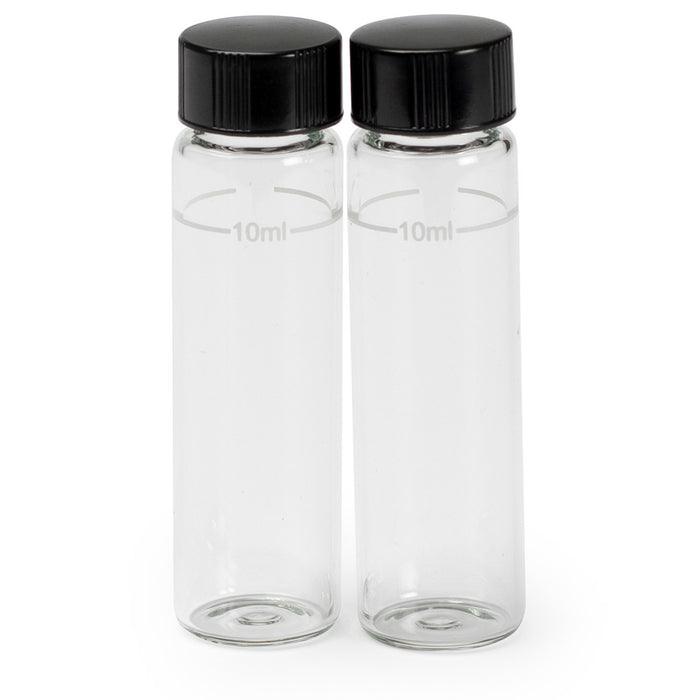 Glass Cuvettes and Caps for HC Checker (2 pack)