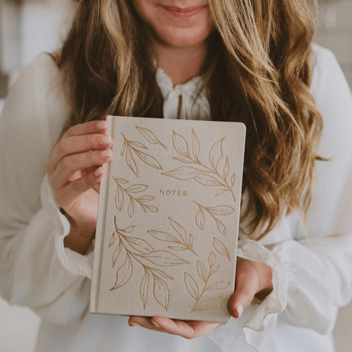 Gold Leaves Notes Journal - Olita Gifts & Goods