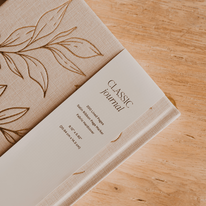 Gold Leaves Notes Journal - Olita Gifts & Goods
