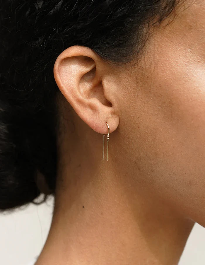 Gold Sway Earrings
