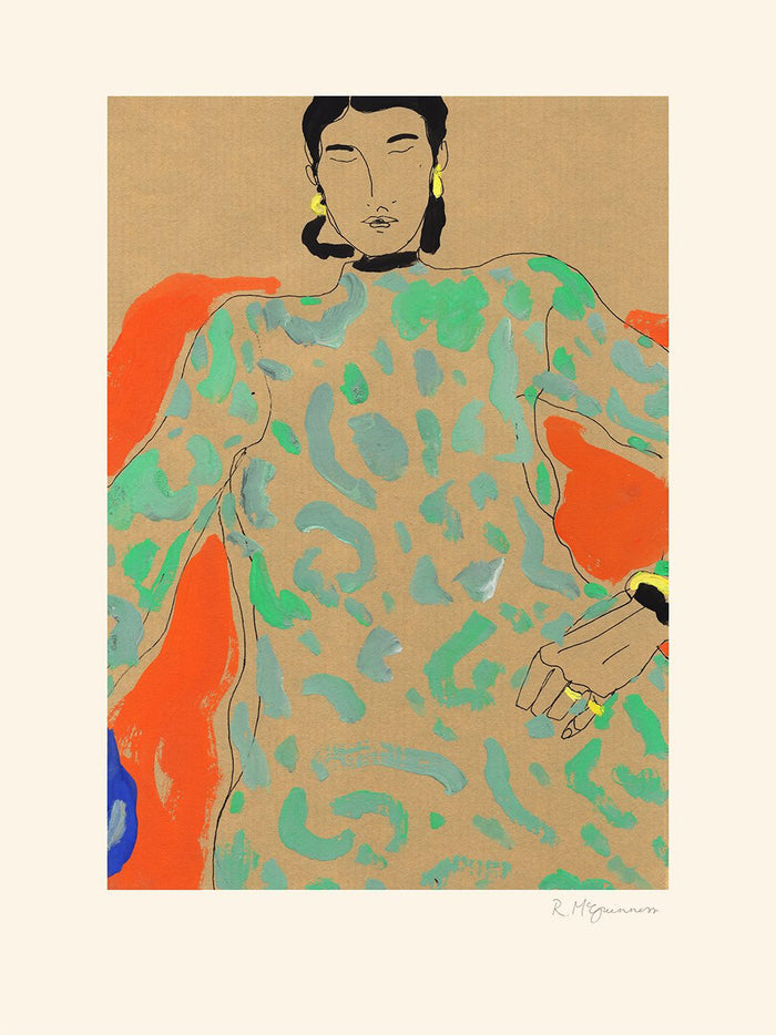 Green Dress by Rosie McGuinness