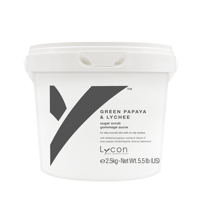 Green Papaya & Lychee Sugar Scrub