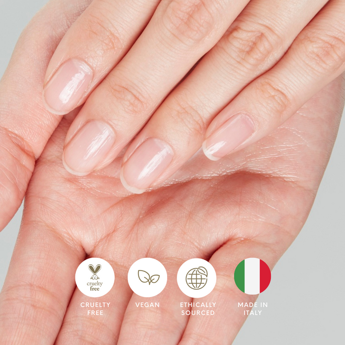 Cruelty free. Vegan. Ethically sourced. Made in Italy.
