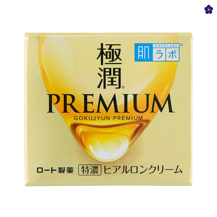 Hada Labo Gokujyun Premium Cream. Murasaki Cosmetics. Japanese moisturiser. Asian Facial Cream. J-Beauty Europe.