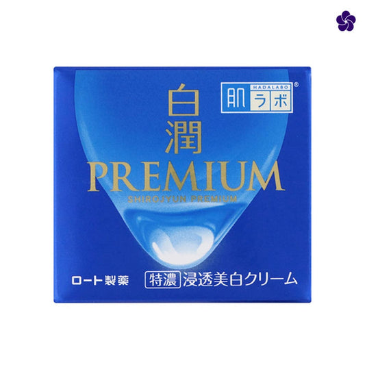 Hada Labo Shirojyun Premium Cream. Japanese whitening cream. Murasaki Cosmetics. Japanese skincare and cosmetics Nederland & Belgium.