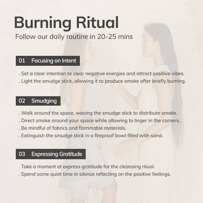 Hand Rolled Incense Sticks | White Sage | Cedar and Myrrh
